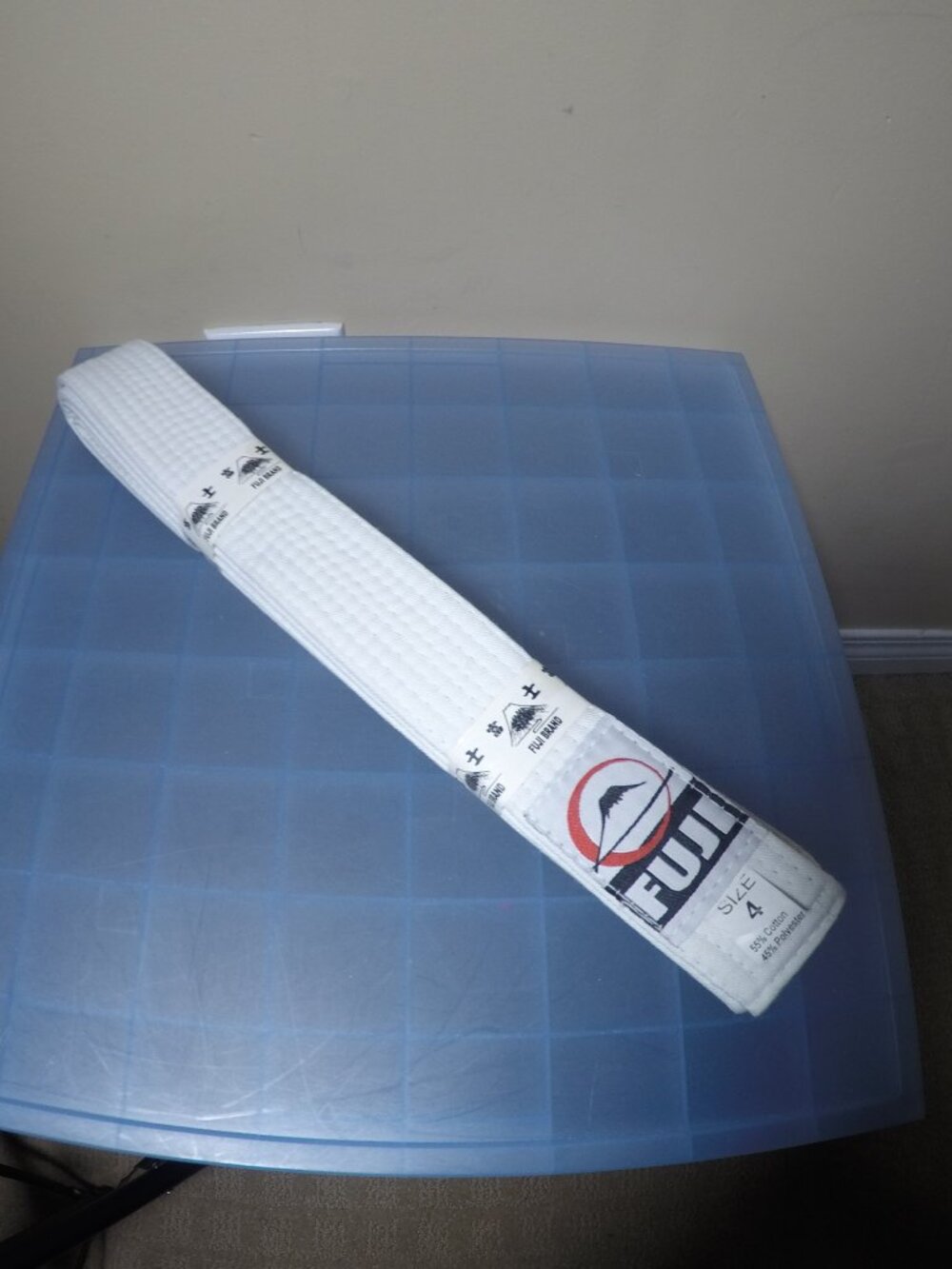 Fuji White Belt, Size 4